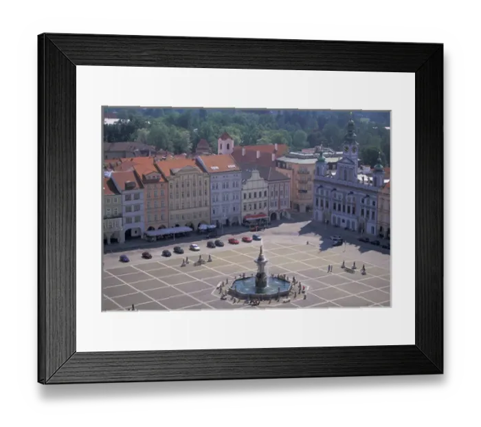 Framed Print : Europe, Czech Republic, South Bohemia, Ceske Budejovice Namesti Premysia Otakara Framed Print : Europe, Czech Republic, South Bohemia, Ceske Budejovice Namesti Premysia Otakara