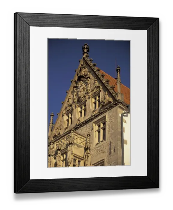 Framed Print : Europe, Czech Republic, West Bohemia, Kutna Hora The Stone House (b. 1490) (Kameny Framed Print : Europe, Czech Republic, West Bohemia, Kutna Hora The Stone House (b. 1490) (Kameny