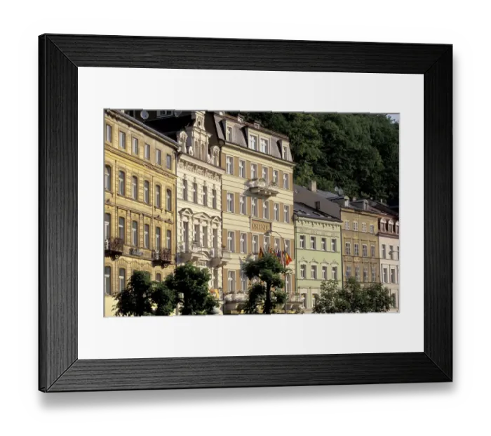 Framed Print : Europe, Czech Republic, West Bohemia, Karlovy Vary (Carlsbad) Spa Hotel Ostende Framed Print : Europe, Czech Republic, West Bohemia, Karlovy Vary (Carlsbad) Spa Hotel Ostende