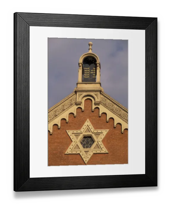 Framed Print : Europe, Czech Republic, West Bohemia, Plzen The Great Synagogue (b. 1892) Framed Print : Europe, Czech Republic, West Bohemia, Plzen The Great Synagogue (b. 1892)