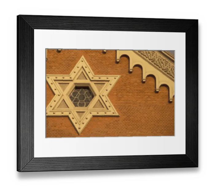 Framed Print : Europe, Czech Republic, West Bohemia, Plzen The Great Synagogue (b. 1892)