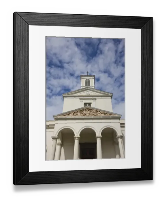 Framed Print : France, Reunion Island, St-Denis, Cathedrale de St-Denis