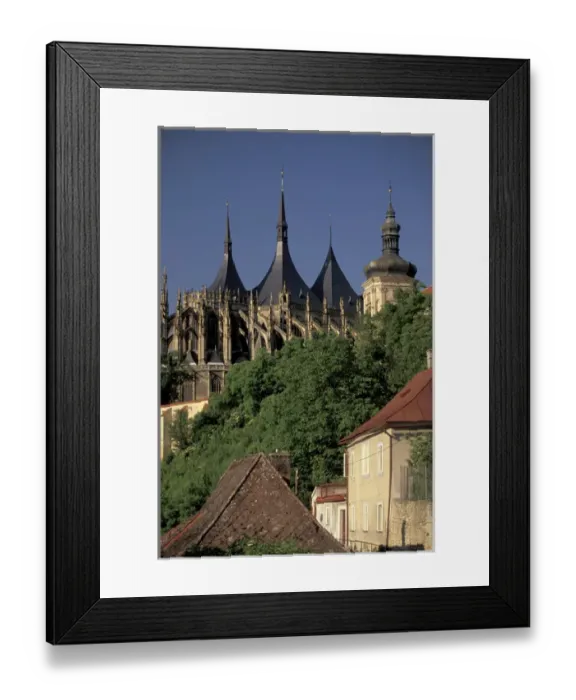 Framed Print : Europe, Czech Republic, Cent. Bohemia, Kutna Hora Cathedral of St. Barbara Framed Print : Europe, Czech Republic, Cent. Bohemia, Kutna Hora Cathedral of St. Barbara