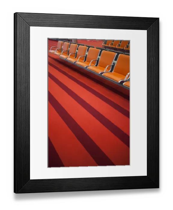 Framed Print : France, Paris, Aeroport Charles De Gaulle airport, Aerogare 2-Terminal E, international Framed Print : France, Paris, Aeroport Charles De Gaulle airport, Aerogare 2-Terminal E, international
