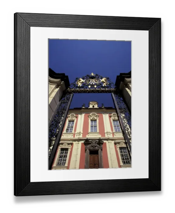 Framed Print : Europe, Czech Republic, Cent. Bohemia, Prague (Praha) Nove Mesto: Vila Amerika Framed Print : Europe, Czech Republic, Cent. Bohemia, Prague (Praha) Nove Mesto: Vila Amerika