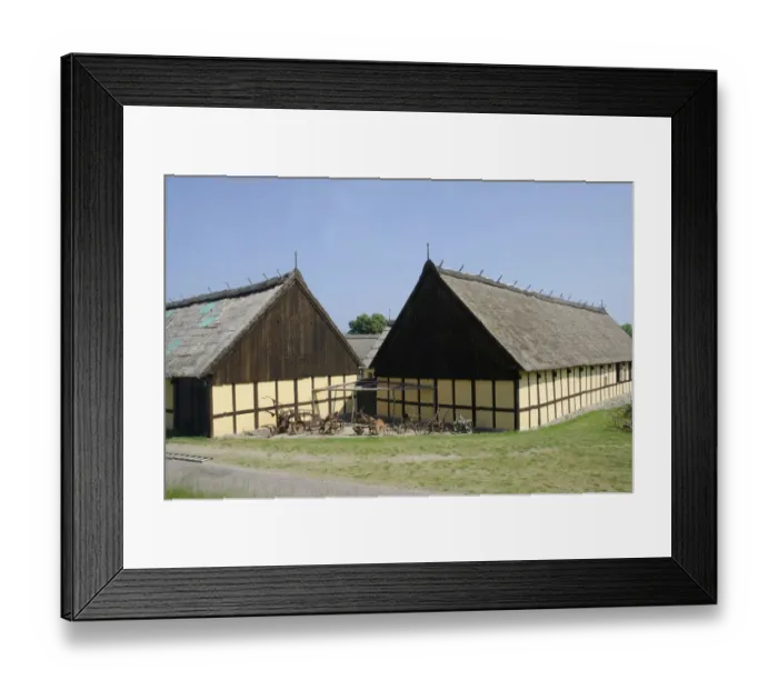 Framed Print : Denmark, Island of Bornholm, Gudhjem. Historic open-air Melstedgard Agricultural Museum Framed Print : Denmark, Island of Bornholm, Gudhjem. Historic open-air Melstedgard Agricultural Museum