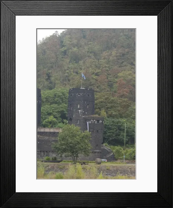 Framed Print : Germany, Remagen. Monument at historic ruins of the WWII Bridge at Remagen (aka Ludendorff Bridge) Framed Print : Germany, Remagen. Monument at historic ruins of the WWII Bridge at Remagen (aka Ludendorff Bridge)