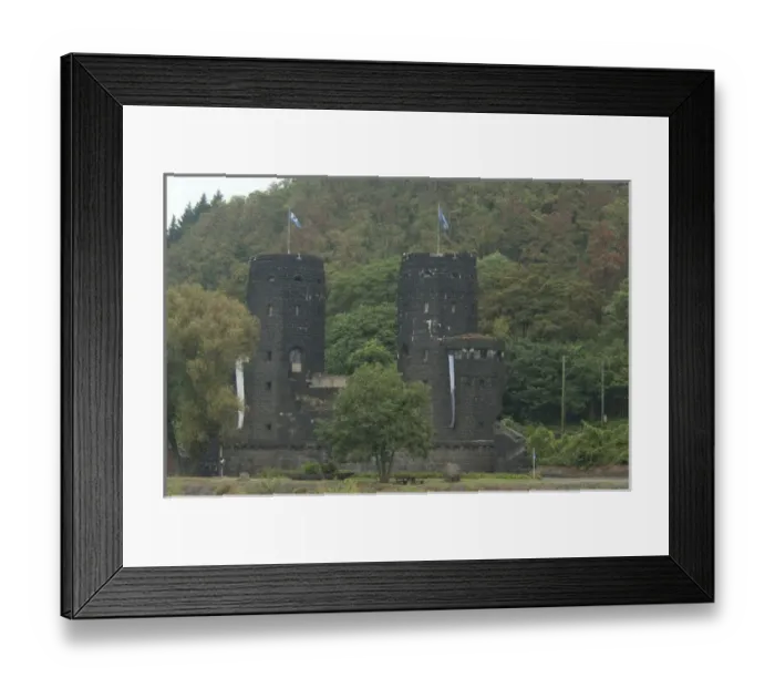 Framed Print : Germany, Remagen. Monument at historic ruins of the WWII Bridge at Remagen (aka Ludendorff Bridge) Framed Print : Germany, Remagen. Monument at historic ruins of the WWII Bridge at Remagen (aka Ludendorff Bridge)