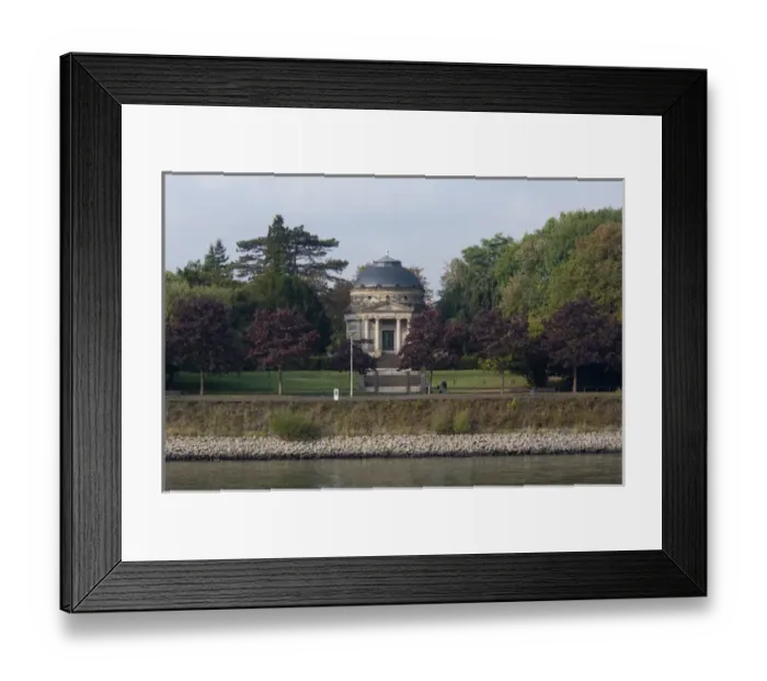Framed Print : Germany, Rhine River. Oberkassel, suburb of Bonn Framed Print : Germany, Rhine River. Oberkassel, suburb of Bonn
