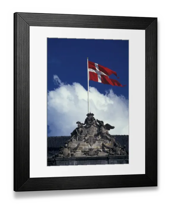 Framed Print : Denmark, Copenhagen Amalienborg Castle Framed Print : Denmark, Copenhagen Amalienborg Castle