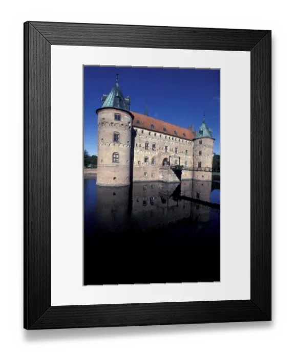 Framed Print : Europe, Denmark, Fyn. Egeskov Castle Framed Print : Europe, Denmark, Fyn. Egeskov Castle