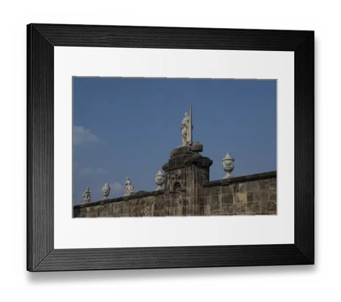 Framed Print : Germany, Bamberg. City wall Framed Print : Germany, Bamberg. City wall