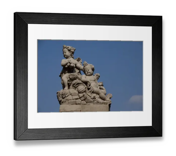 Framed Print : Germany, Bamberg. Baroque four-winged New Residence (c. 1692-1703), former Framed Print : Germany, Bamberg. Baroque four-winged New Residence (c. 1692-1703), former