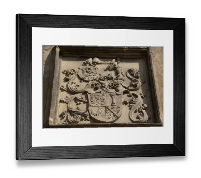 Framed Print : Germany, Bamberg. Baroque four-winged New Residence (c. 1692-1703), former