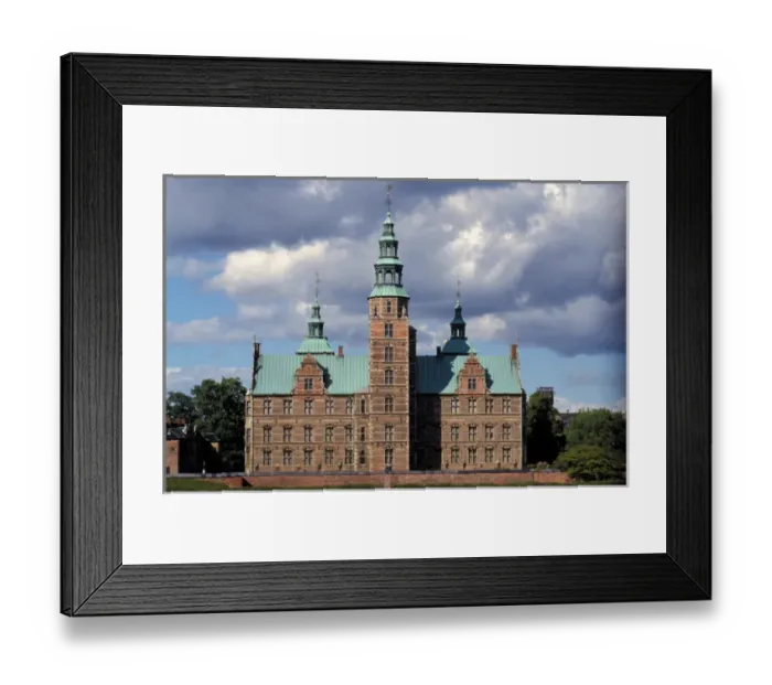 Framed Print : Denmark, Copenhagen, Rosenborg Framed Print : Denmark, Copenhagen, Rosenborg