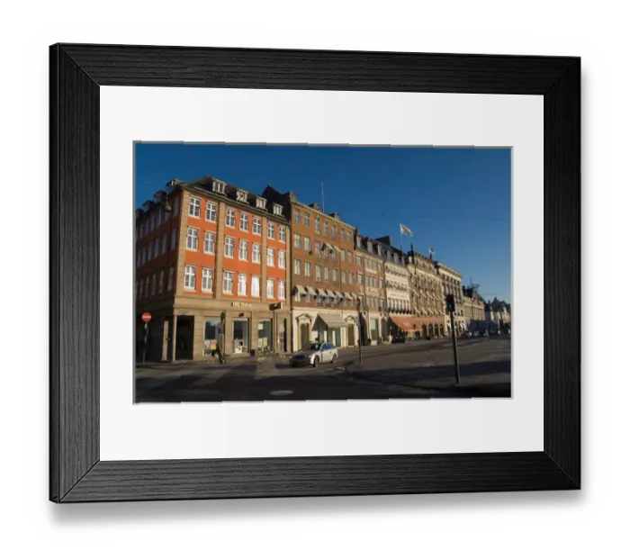 Framed Print : Denmark, Copenhagen, Kongens Nytorv Framed Print : Denmark, Copenhagen, Kongens Nytorv