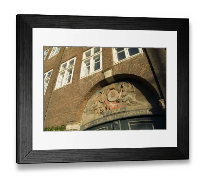 Framed Print : Denmark, Copenhagen, Nyhavn