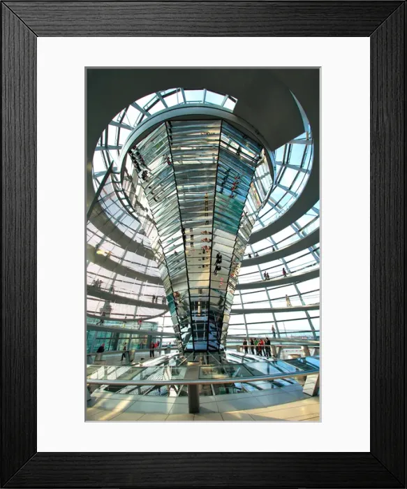 Framed Print : Germany, Berlin, Reichstag Dome Framed Print : Germany, Berlin, Reichstag Dome