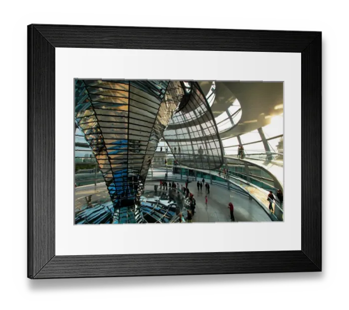 Framed Print : Germany, Berlin, Reichstag Dome Framed Print : Germany, Berlin, Reichstag Dome