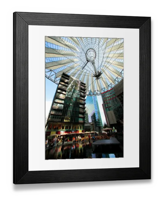 Framed Print : Germany, Berlin, Potsdamer Platz Framed Print : Germany, Berlin, Potsdamer Platz