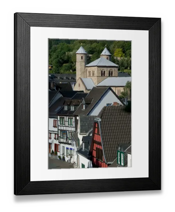 Framed Print : Bad Munstereifel, North Rhine-Westphalia, Germany Framed Print : Bad Munstereifel, North Rhine-Westphalia, Germany