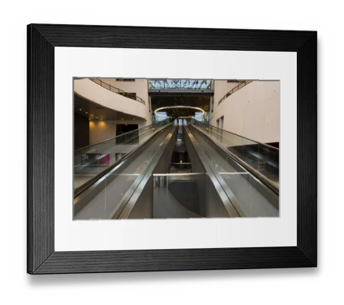 Framed Print : Denmark, Copenhagen, Black Diamond library