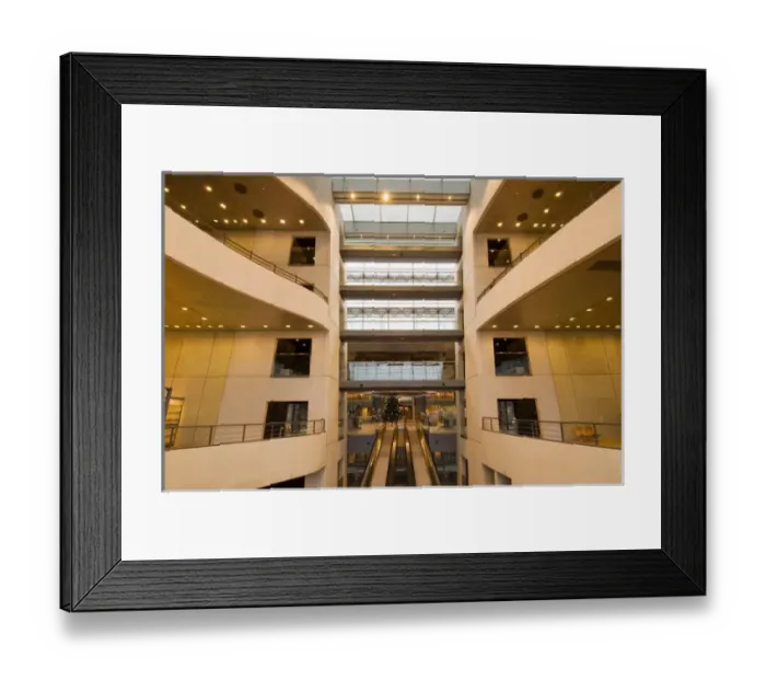Framed Print : Denmark, Copenhagen, Black Diamond library