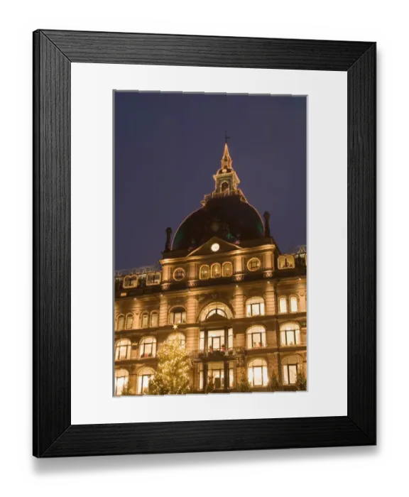 Framed Print : Denmark, Copenhagen, Kongens Nytorv, Magasins du Nord at Christmas Framed Print : Denmark, Copenhagen, Kongens Nytorv, Magasins du Nord at Christmas