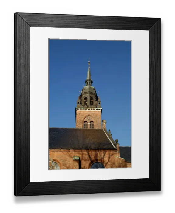 Framed Print : Denmark, Copenhagen, Helligaandskirken Framed Print : Denmark, Copenhagen, Helligaandskirken