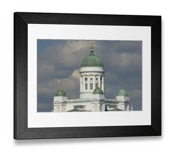 Framed Print : Europe, Finland, Helsinki. View of the Lutheran Cathedral (Tuomiokirkko ). Credit as Framed Print : Europe, Finland, Helsinki. View of the Lutheran Cathedral (Tuomiokirkko ). Credit as