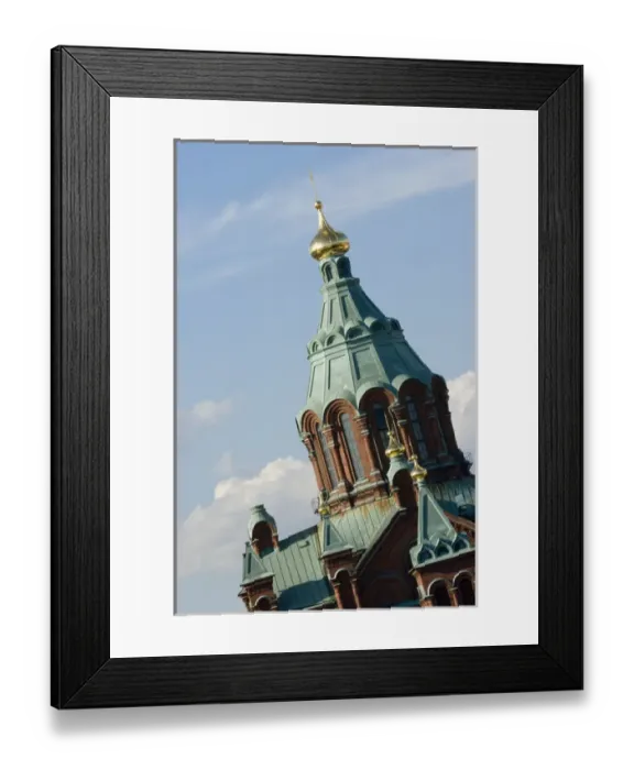 Framed Print : Europe, Finland, Helsinki. Uspenski Cathedral, an Eastern Orthodox cathedral overlooking the city Framed Print : Europe, Finland, Helsinki. Uspenski Cathedral, an Eastern Orthodox cathedral overlooking the city