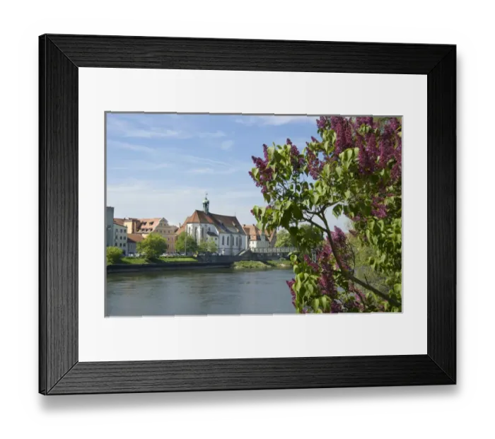 Framed Print : Europe, Germany, Bavaria, Regensburg Framed Print : Europe, Germany, Bavaria, Regensburg