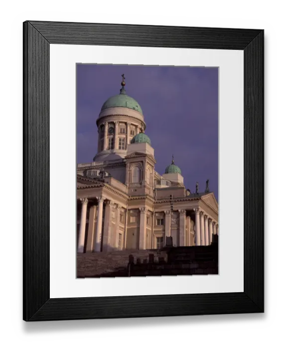 Framed Print : Finland, Helsinki. Lutheran Cathedral Framed Print : Finland, Helsinki. Lutheran Cathedral