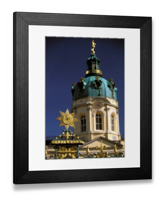 Framed Print : Europe, Germany, Berlin. Schloss Charlottenburg, exterior view of palace Framed Print : Europe, Germany, Berlin. Schloss Charlottenburg, exterior view of palace