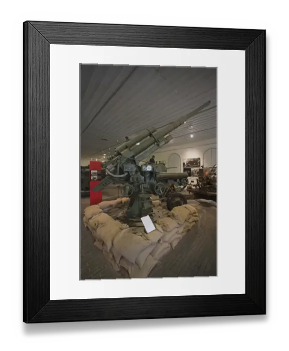 Framed Print : Finland, Helsinki, Suomenlinna-Sveaborg Fortress, Manege Military Museum, Finnish