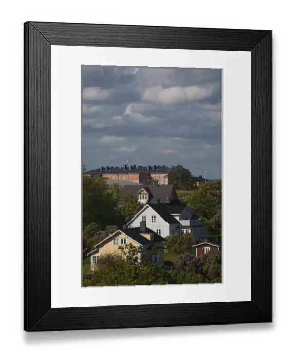 Framed Print : Finland, Helsinki, Suomenlinna-Sveaborg Fortress, fortress buildings Framed Print : Finland, Helsinki, Suomenlinna-Sveaborg Fortress, fortress buildings
