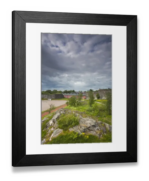 Framed Print : Finland, Helsinki, Suomenlinna-Sveaborg Fortress, fortress landscape Framed Print : Finland, Helsinki, Suomenlinna-Sveaborg Fortress, fortress landscape