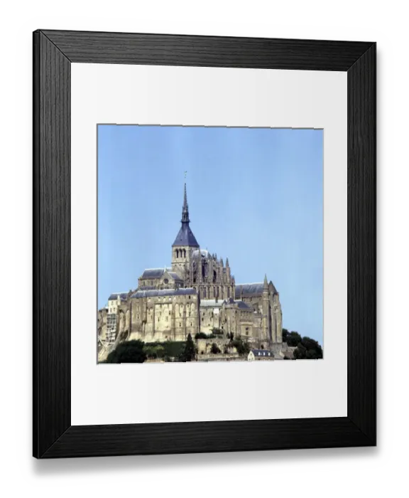 Framed Print : Mont-St-Michel. FRANCE Framed Print : Mont-St-Michel. FRANCE