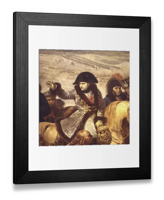 Framed Print : Napoleon at the Battle of Eylau. 1807. Painting by Gros. FRANCE Framed Print : Napoleon at the Battle of Eylau. 1807. Painting by Gros. FRANCE