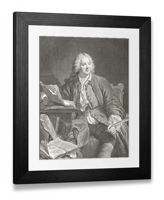 Framed Print : Jean Jacques Rousseau, philosopher France Copyright: aACollectionLtd Framed Print : Jean Jacques Rousseau, philosopher France Copyright: aACollectionLtd