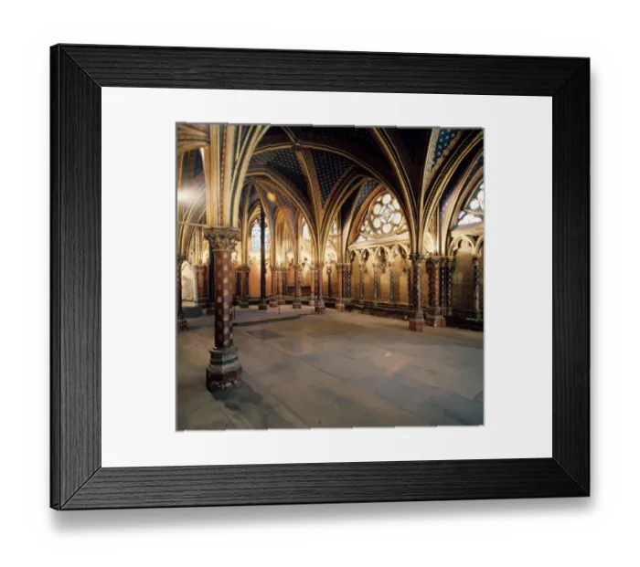 Framed Print : Paris, Ste. Chapelle, 13th cent. Copyright: aAC Ltd Framed Print : Paris, Ste. Chapelle, 13th cent. Copyright: aAC Ltd