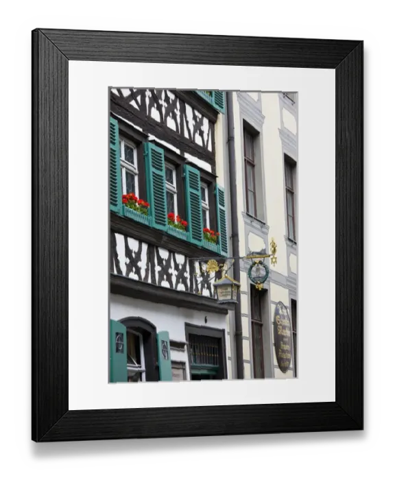 Framed Print : GERMANY, Bayern-Bavaria, Bamberg. Bamberg Lower Town Buildings Framed Print : GERMANY, Bayern-Bavaria, Bamberg. Bamberg Lower Town Buildings