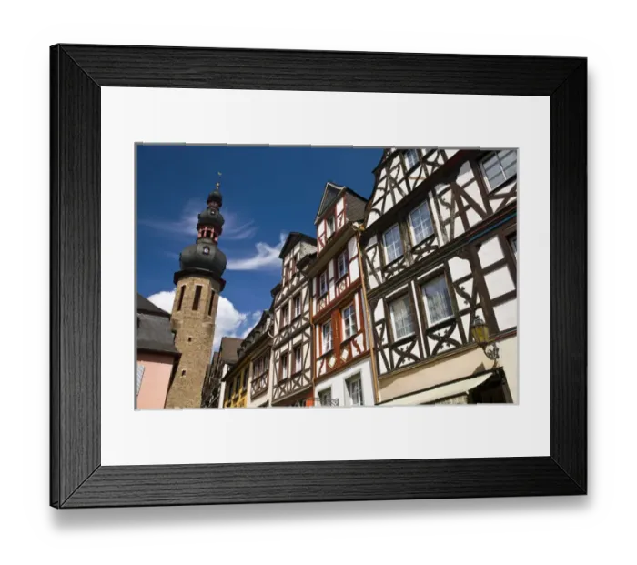 Framed Print : GERMANY, Rheinland-Pfaltz, Mosel River Valley, Cochem. Streets of the Old Quarter Framed Print : GERMANY, Rheinland-Pfaltz, Mosel River Valley, Cochem. Streets of the Old Quarter