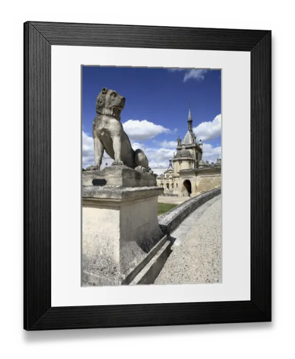 Framed Print : Chateau de Chantilly. Chantilly. France