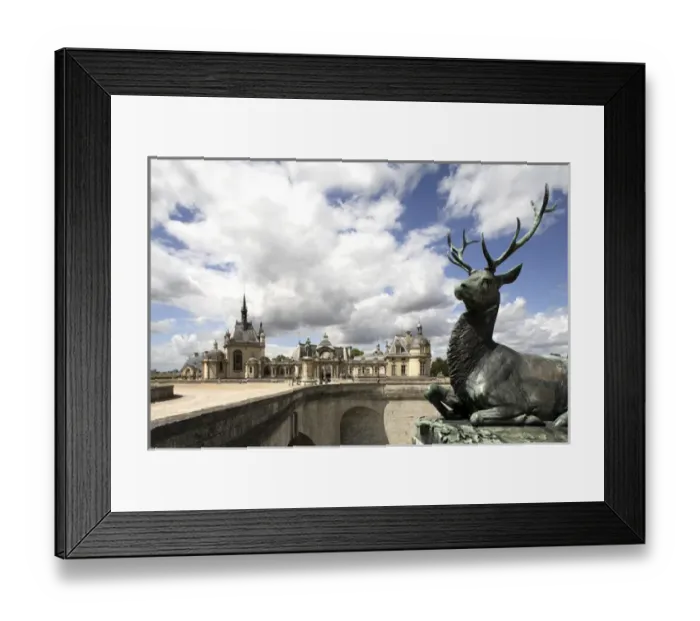 Framed Print : Chateau de Chantilly. Chantilly. France Framed Print : Chateau de Chantilly. Chantilly. France