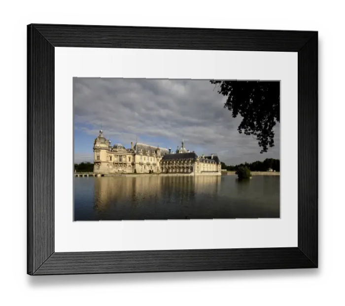 Framed Print : Chateau de Chantilly. Chantilly. France