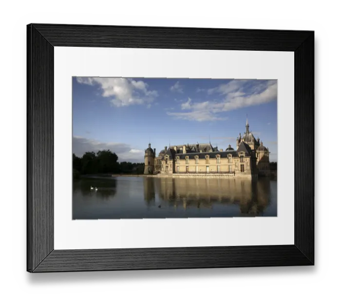 Framed Print : Chateau de Chantilly. Chantilly. France