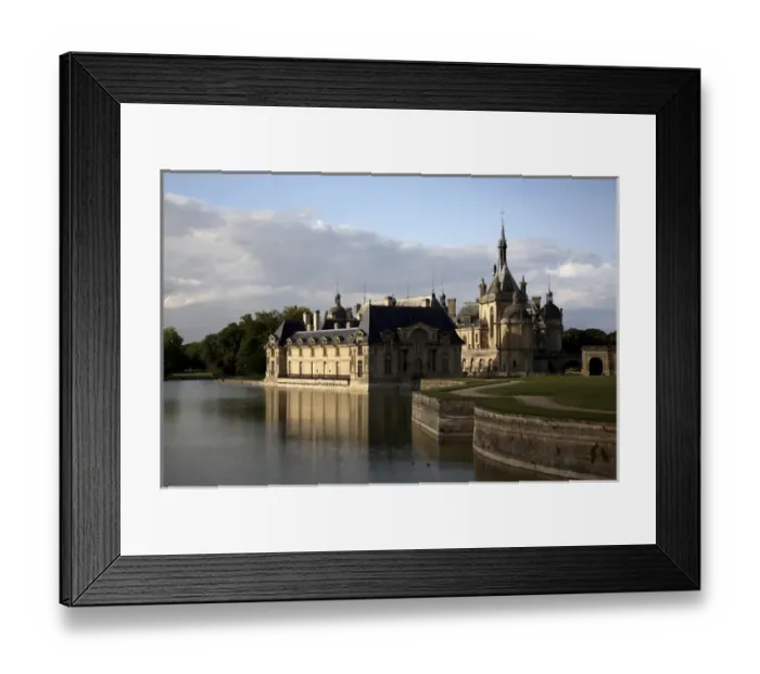 Framed Print : Chateau de Chantilly. Chantilly. France Framed Print : Chateau de Chantilly. Chantilly. France