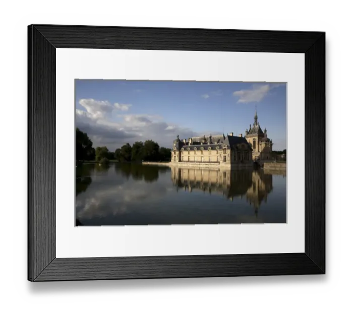 Framed Print : Chateau de Chantilly. Chantilly. France Framed Print : Chateau de Chantilly. Chantilly. France