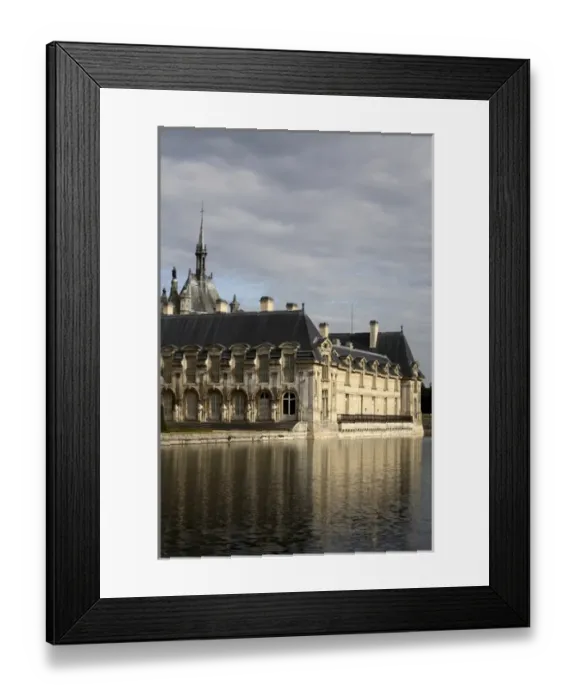 Framed Print : Chateau de Chantilly. Chantilly. France